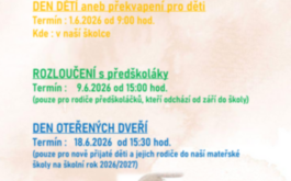 Co nás čeká v červnu