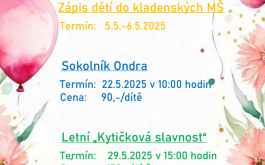 Co nás čeká v květnu