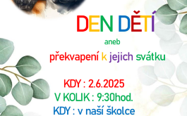 Den dětí v naší MŠ
