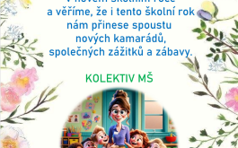 Přivítání v novém školním roce