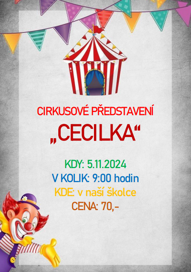 Cirkusové představení CECILKA