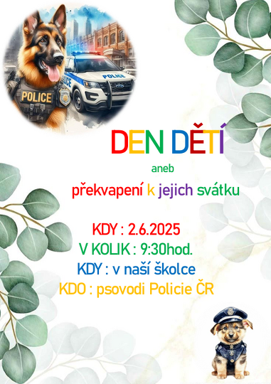 Den dětí v naší MŠ