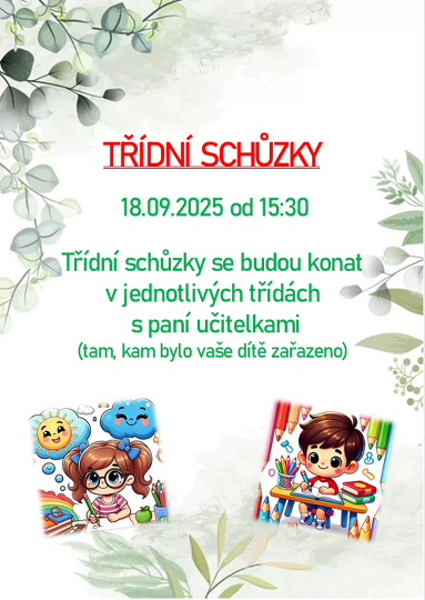 Třídní schůzky